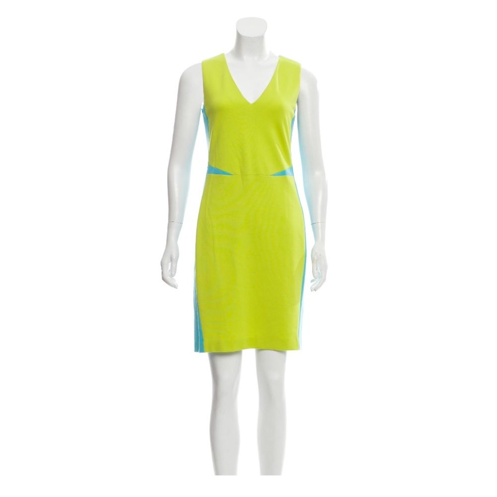 Lisa perry colorblock mini dress